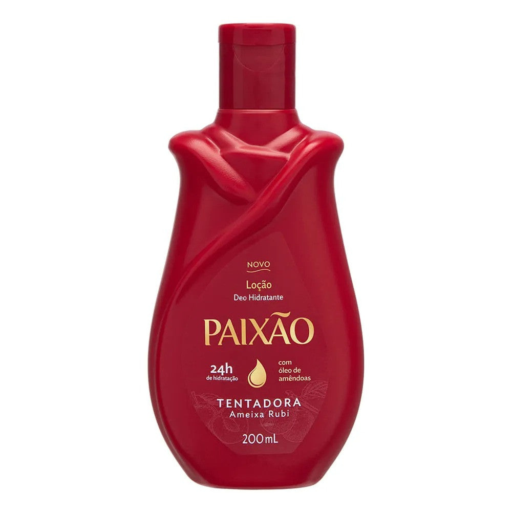 Paixão Loção Deo Hidratante Tentadora Ameixa Rubi 200 ml