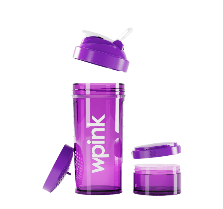 Shaker Pró Coqueteleira 700ml - We Pink