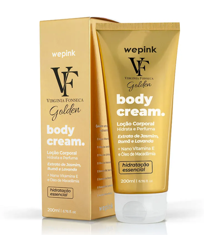 Body Cream VF Golden Desodorante Hidratante 200ml - Wepink