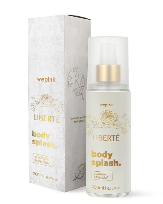 Body Splash Liberté Desodorante Colônia 200ml - Wepink