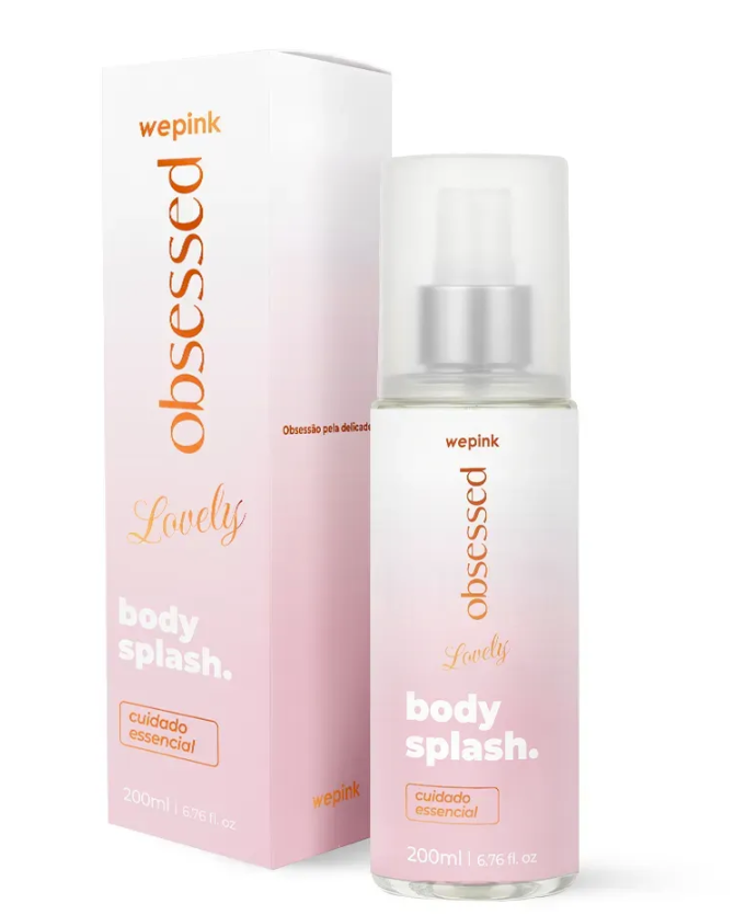 Body Splash Obsessed Lovely Desodorante Colônia 200ml - Wepink