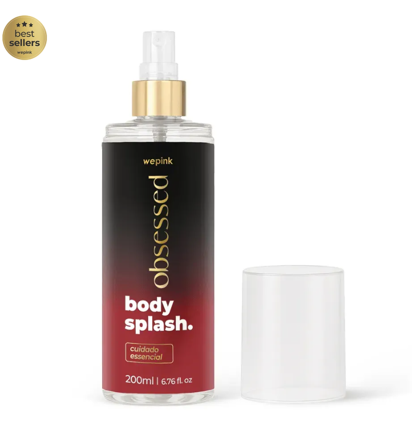Body Splash Obsessed Desodorante Colônia 200ml - Wepink