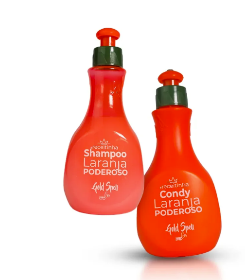 Shampoo e Condicionar Laranja Poderoso