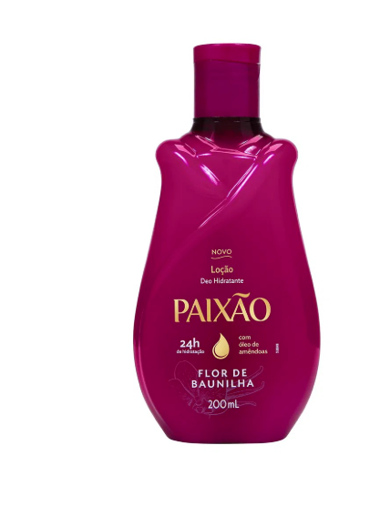 Paixão Hidratante Corporal Flor de Baunilha 200ml