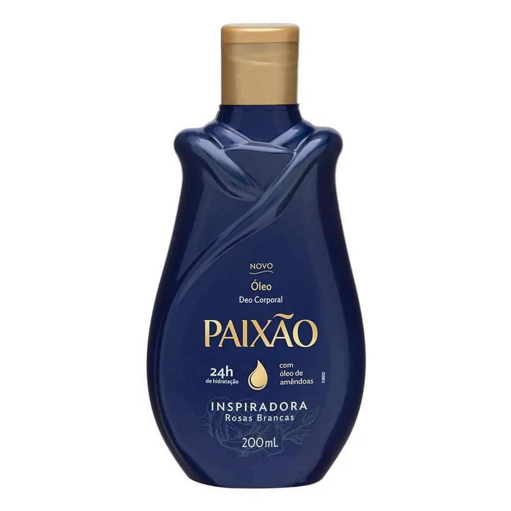 Paixão Óleo Deo Corporal Inspiradora Rosas Brancas 200 ml 5,00 (2)