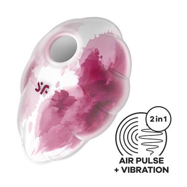 SATISFEYER Cloud Dancer Sucção e Vibrador