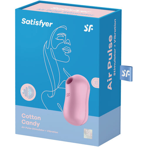 SATISFYER - Cotton Candy Estimulador Intimo
