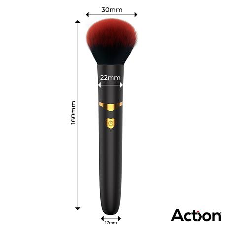 Secret Noir Vibrating Makeup Brush Estimulator